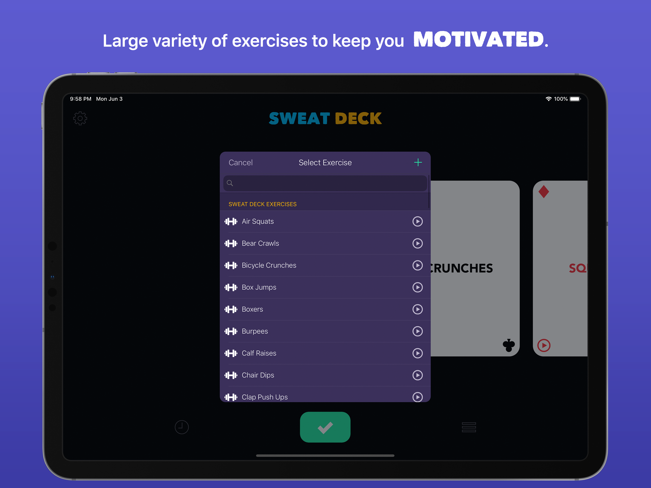 Sweat Deck