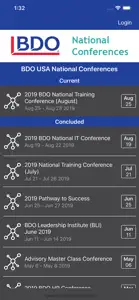 BDO USA National Conferences screenshot #1 for iPhone