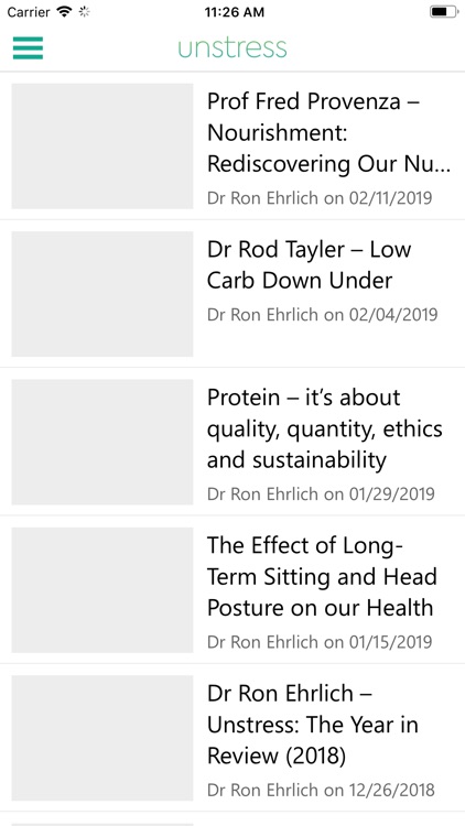 Unstress with Dr Ron Ehrlich screenshot-8