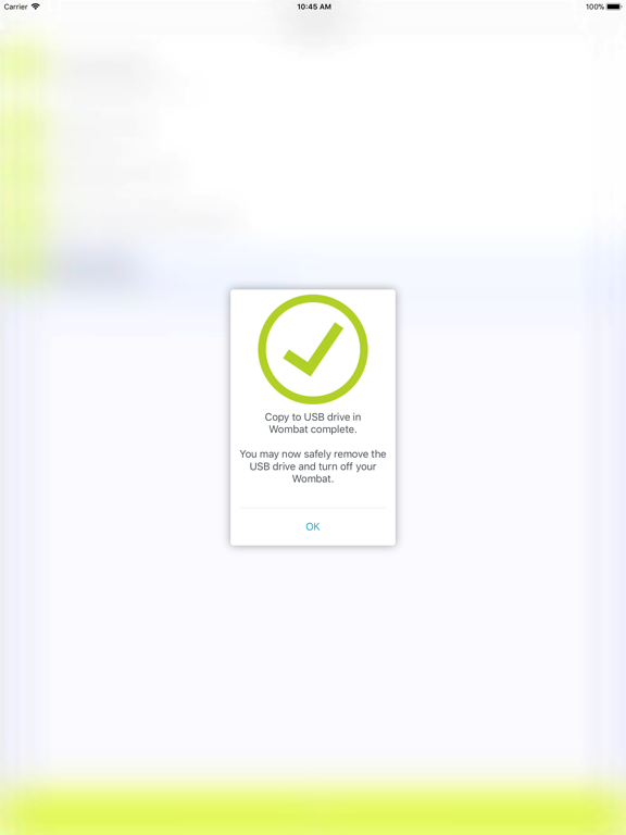 Bad Elf Wombat iPad screenshot 5 - Utilities app