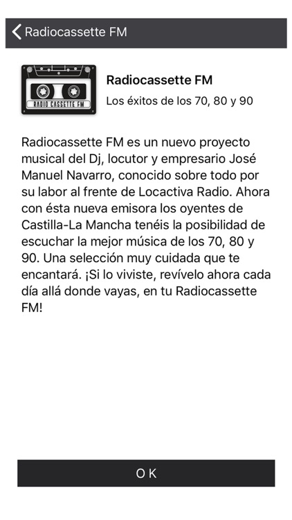 Radiocassette FM