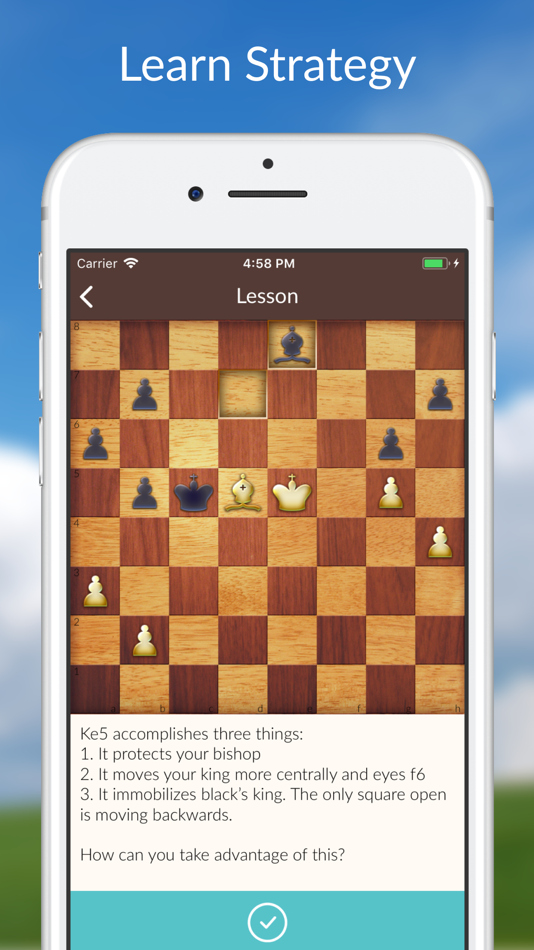 #2. Chess Tactics and Lessons (iOS) Podle: Lockwood Productions, LLC