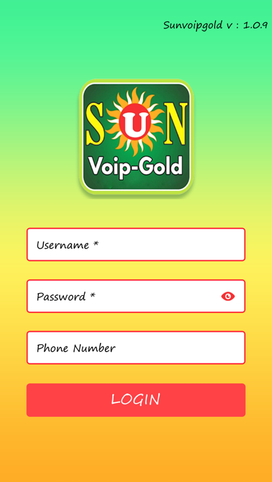 Screenshot #2 pour Sun Voip Gold