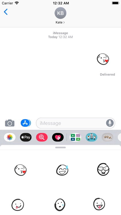 Smile Pencil Sticker
