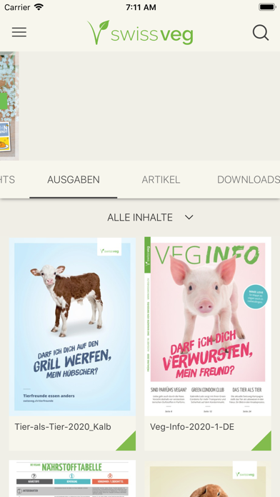 Swissveg screenshot 4