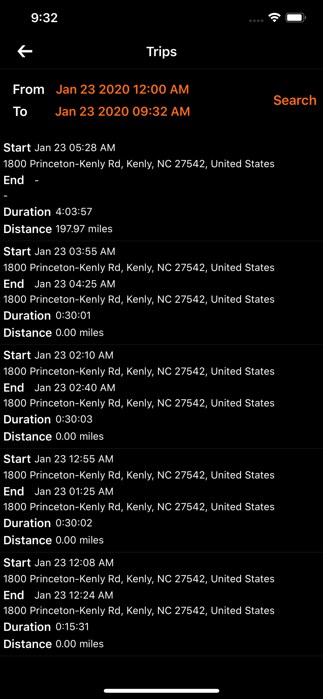 TopTracking Mobile screenshot 6