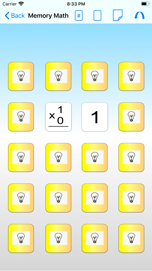 #7. Memory Math: +, -, x, / (iOS) 由: Sigma Sky, LLC