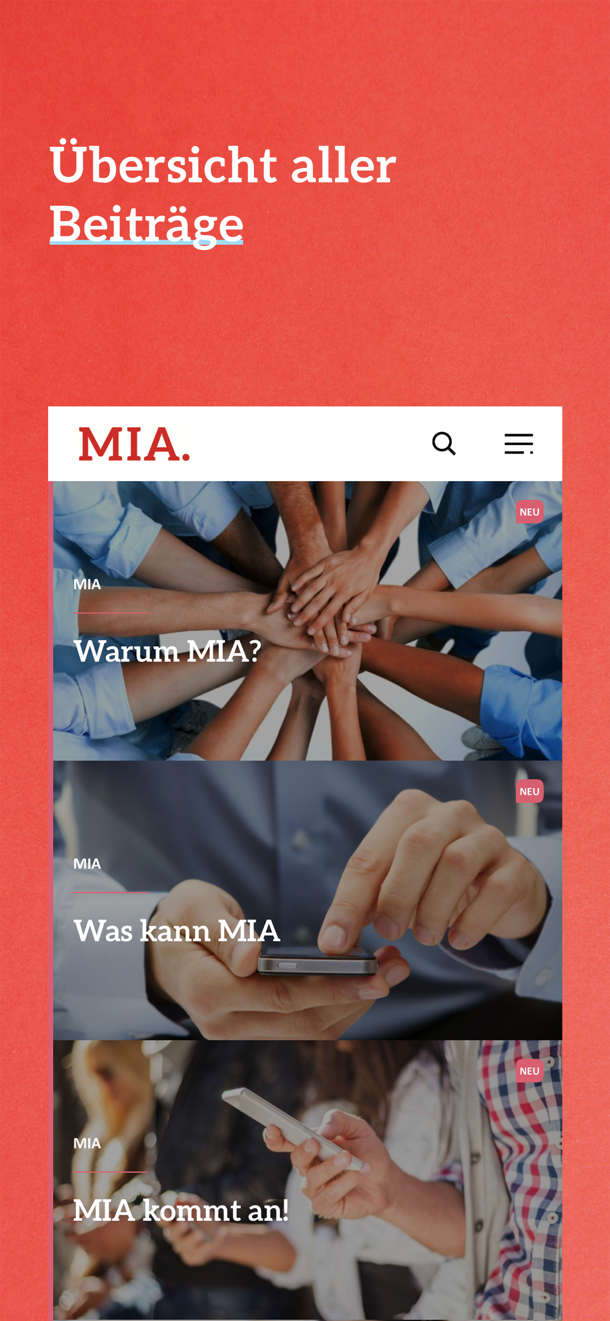 Mitarbeiter Informations App