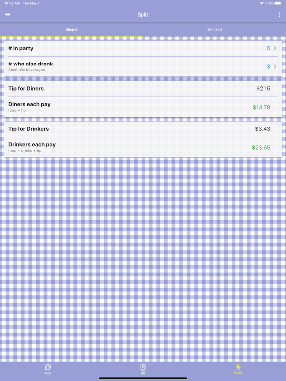 Screenshot #6 pour Waiter Rater