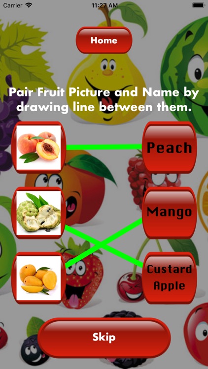 Pair Fruit Picture Name screenshot-3