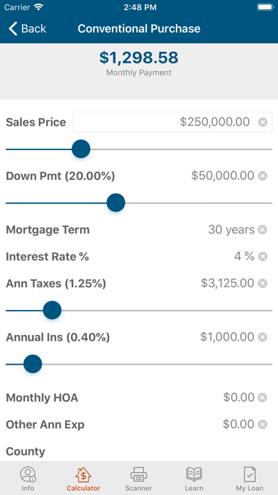 RiverWood Mortgage Screenshot