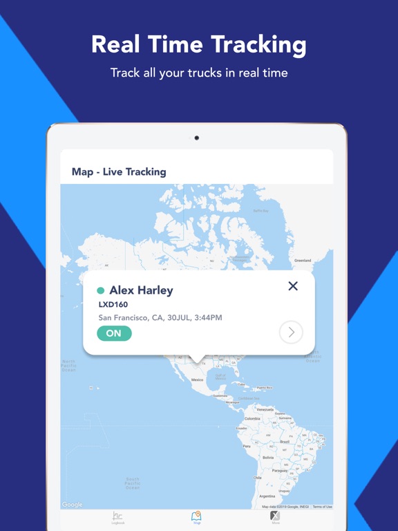 TruckX Fleet iPad screenshot 2 - Business app