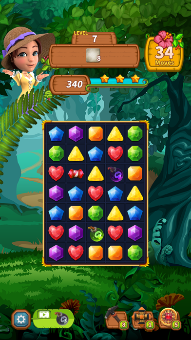 Jewel Park - Match 3 Puzzle Screenshot
