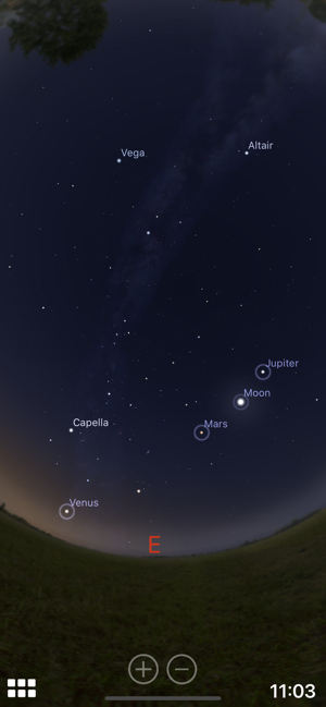 ‎Stellarium Mobile Himmelskarte Screenshot