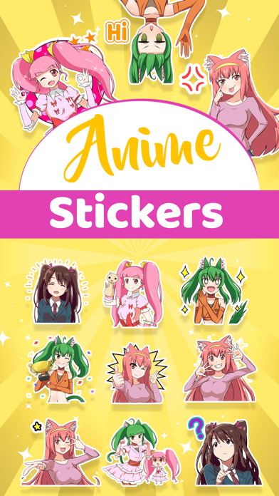 Screenshot #1 pour Anime Stickers ⋆