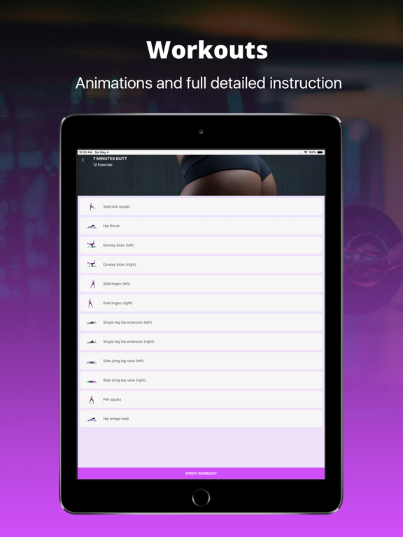 Screenshot #4 for Female Workout Challenge