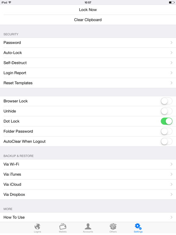 Screenshot #5 pour Password Manager '