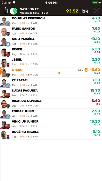 Cartolando Parciais screenshot-3