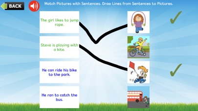 Read Sentences & Comprehension Screenshot