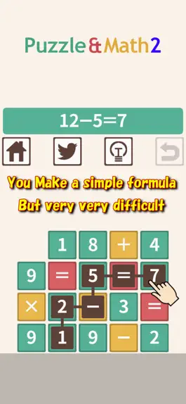 Game screenshot Puzzle&Math2 Brain Training mod apk