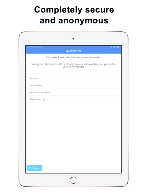 Screenshot #6 pour Derail Depression - PHQ-9 Tool
