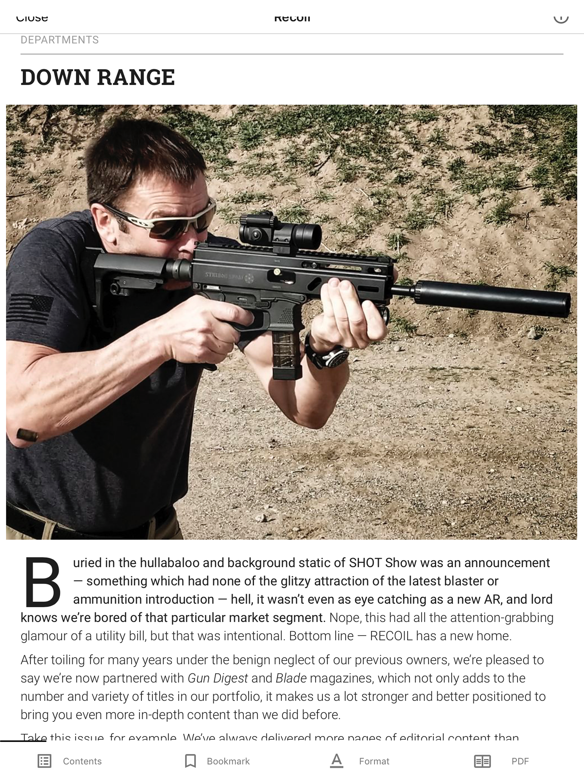 Recoil Magazine screenshot 9