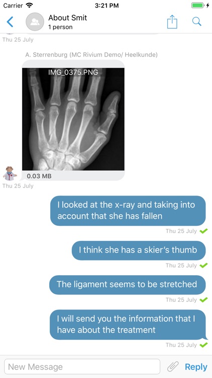 ZorgMail Chat screenshot-3