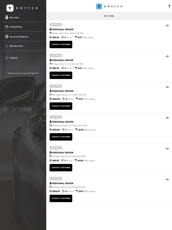 Screenshot #6 pour Dryver Blue