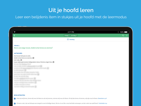 Screenshot #4 pour Belijdenis.nu