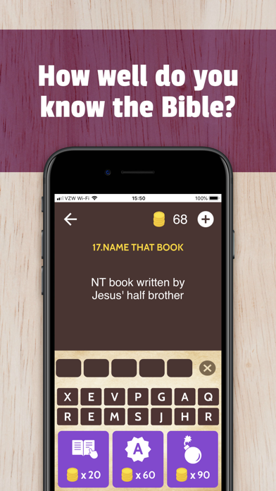 Screenshot #2 pour Bible Trivia App Game