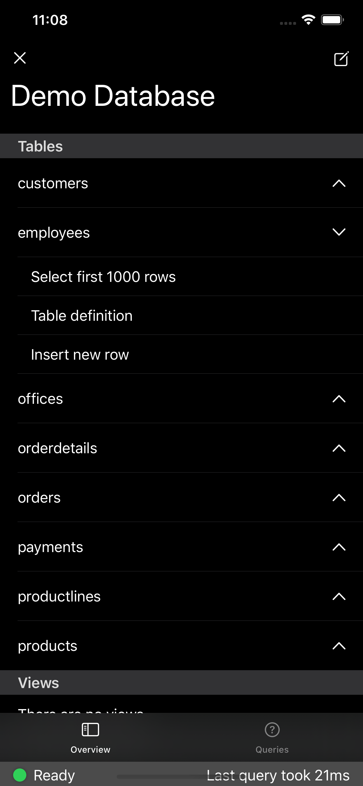 MySQL Commander for iPhone screenshot 6