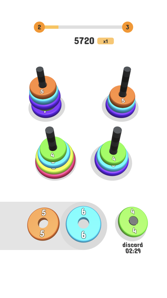 #3. Stack Merge 3D (iOS) 由: Sergii Nagin