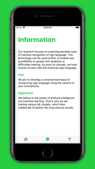 Screenshot #2 pour ASL Recognition Research