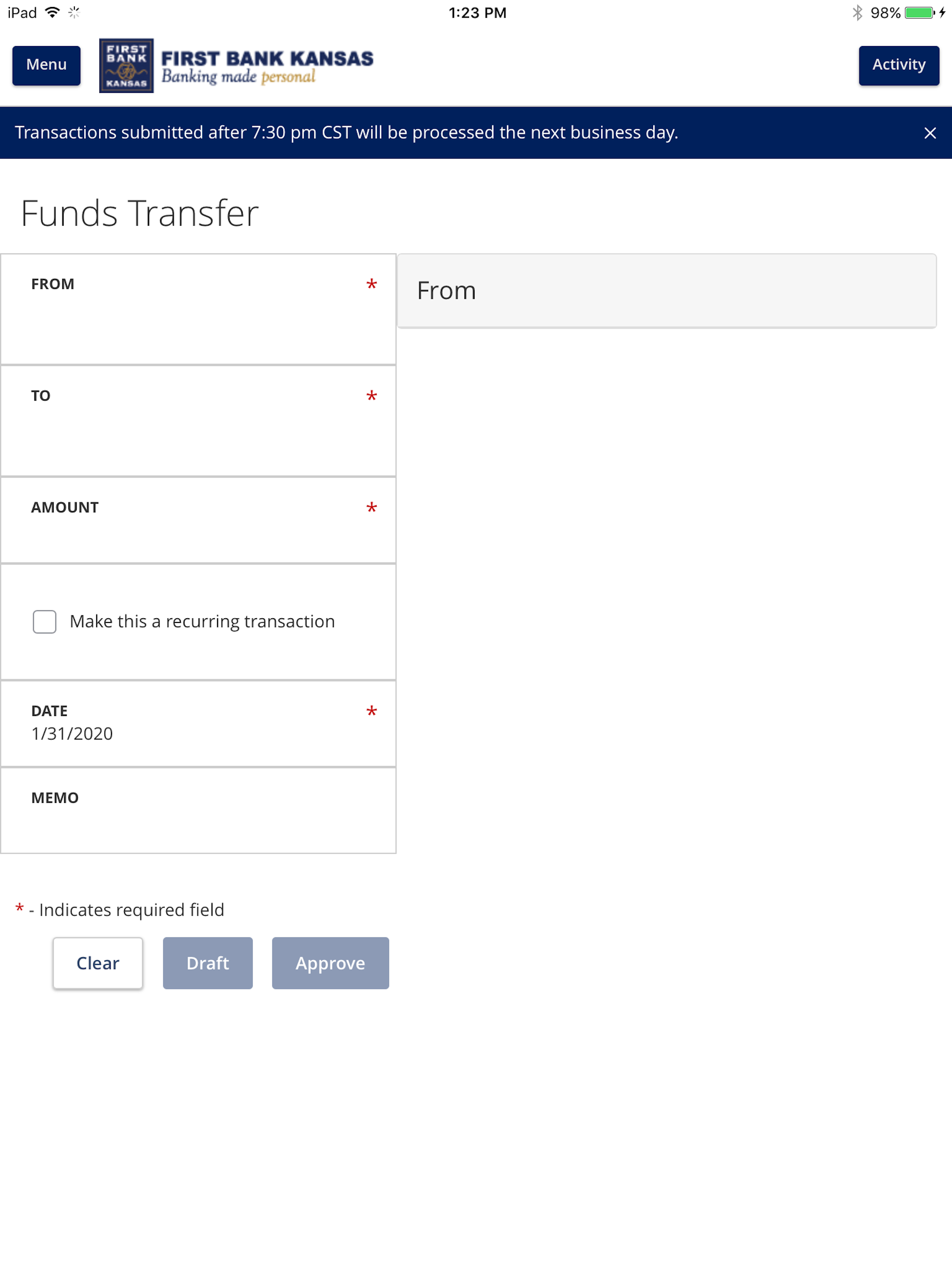 First Bank Kansas screenshot 8