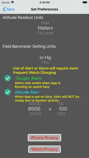 aviation altimeter for watch iphone capturas de pantalla 2