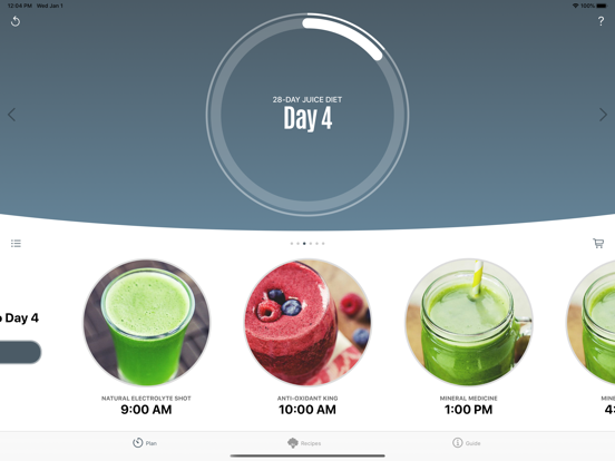 Jason Vale’s Super Juice Me! iPad app afbeelding 1