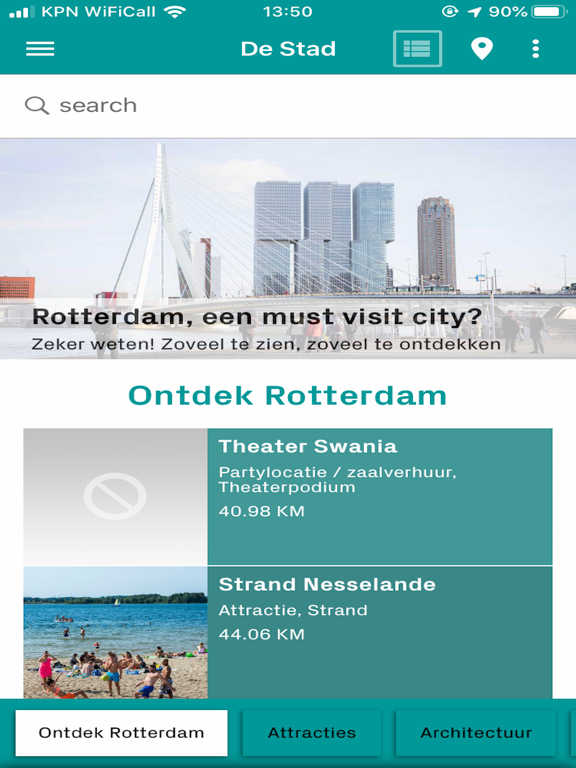 Screenshot #5 pour Rotterdam Tourism Info App