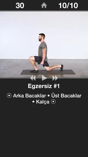 Günlük Bacak Egzersizi* iPhone Ekran Görüntüsü 2