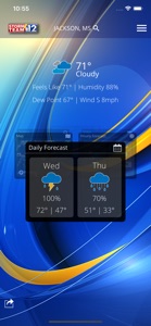 WJTV Weather screenshot #1 for iPhone