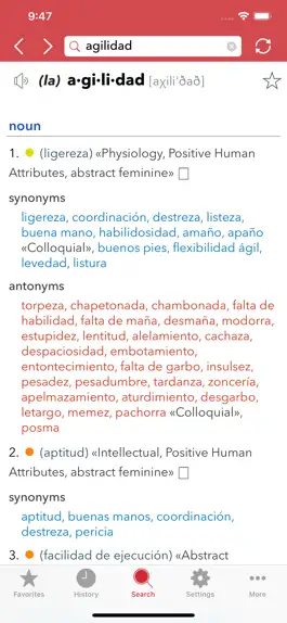 Game screenshot Spanish Thesaurus mod apk