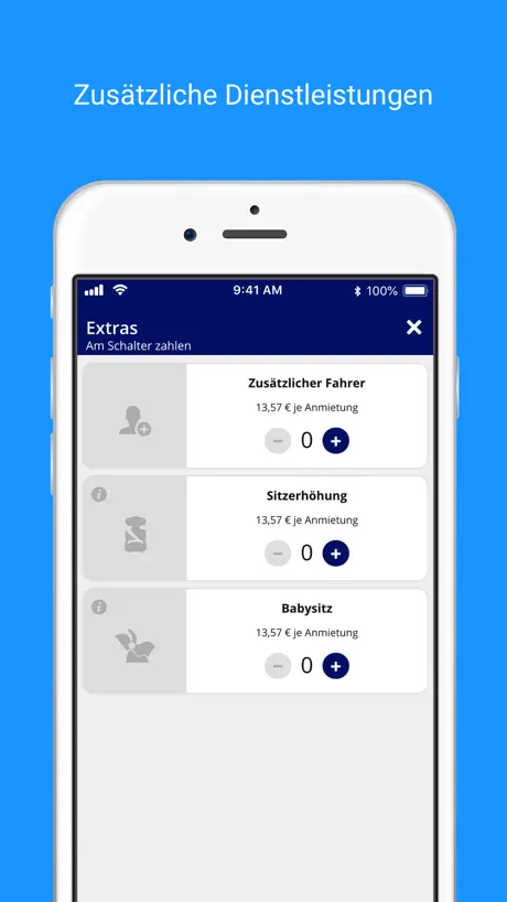 Carscombined - Mietwagen App