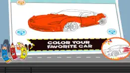 learn abc car coloring games iphone screenshot 2