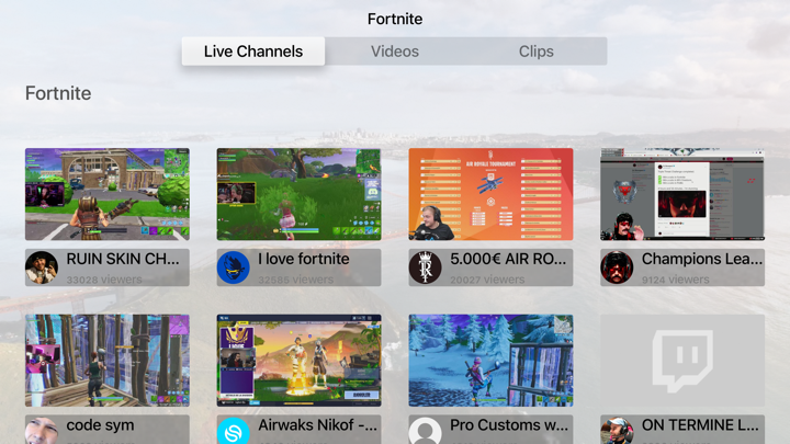Screenshot #2 pour Twitchy Client for Twitch TV