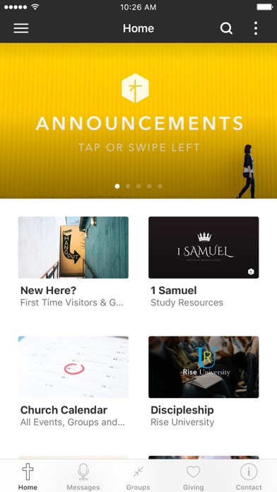 Rise Community App Screenshot