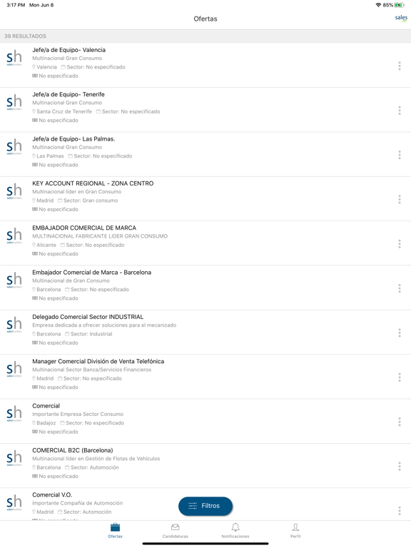 Screenshot #6 pour Sales Jobs