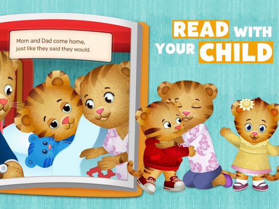 Daniel Tiger's Storybooks iPad screenshot 4 - Education app