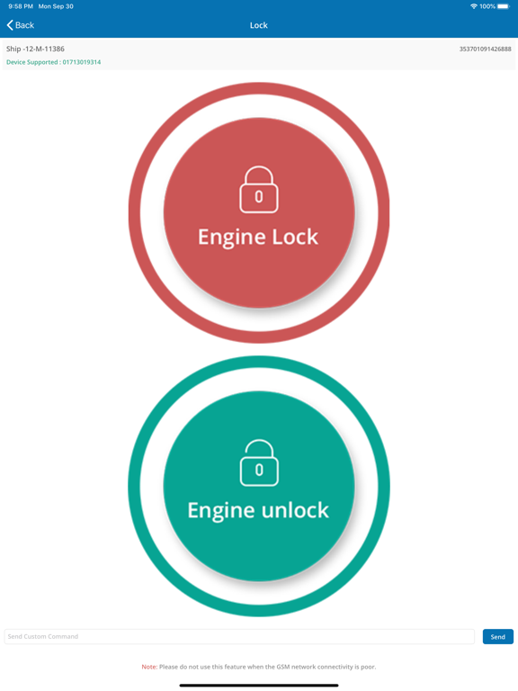 Easytrax GPS Tracking iPad screenshot 5 - Travel app
