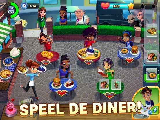 Diner DASH Adventures iPad app afbeelding 1