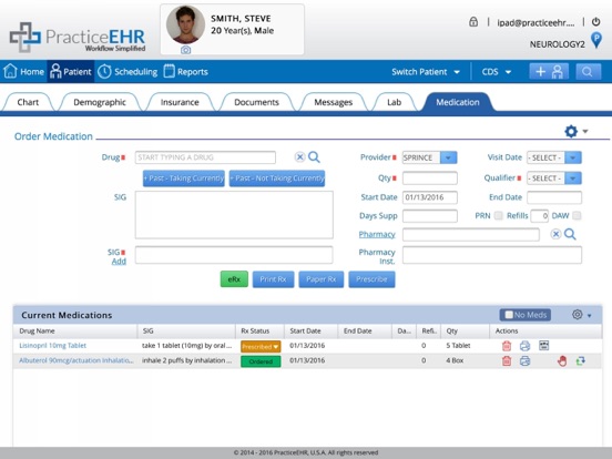 Screenshot #5 pour Practice EHR