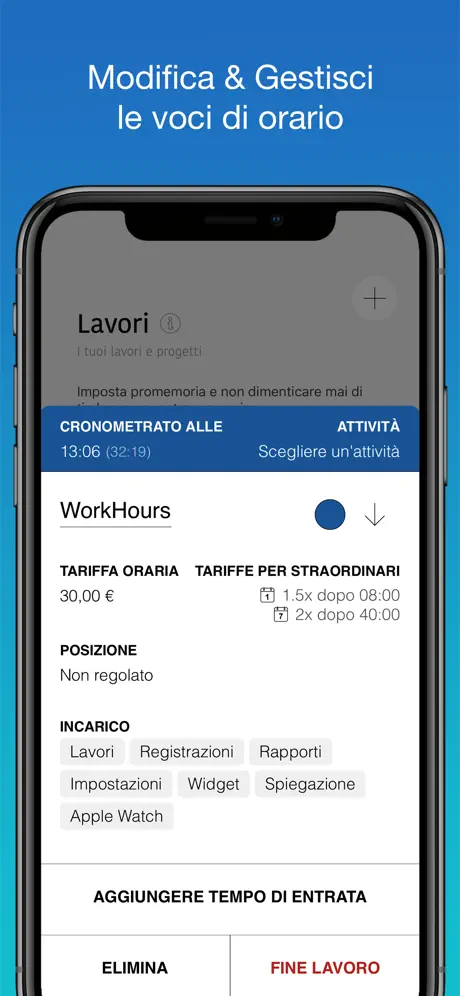 WorkHours: Time Tracker